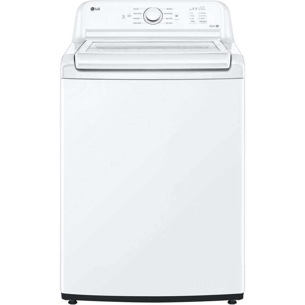 LG - 4.1 CF Ultra Large Capacity Top Load Washer, Agitator - Top-Load Washers - WT6105CW LG - 4.1 CF Ultra Large Capacity Top Load Washer, Agitator - Top-Load Washers - WT6105CW