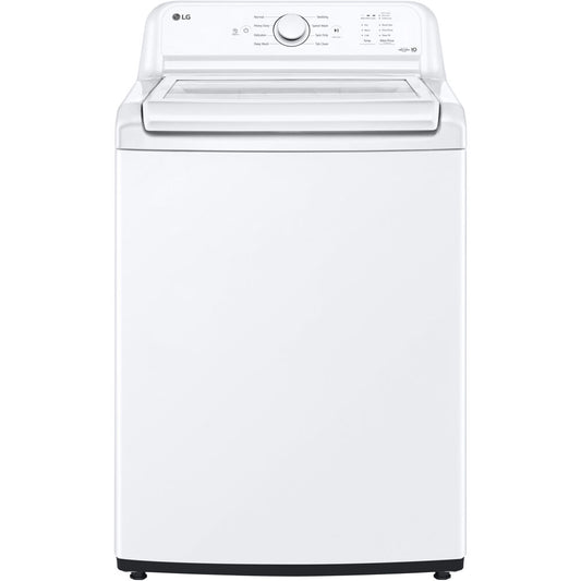 LG - 4.1 CF Ultra Large Capacity Top Load Washer, Agitator - Top-Load Washers - WT6105CW