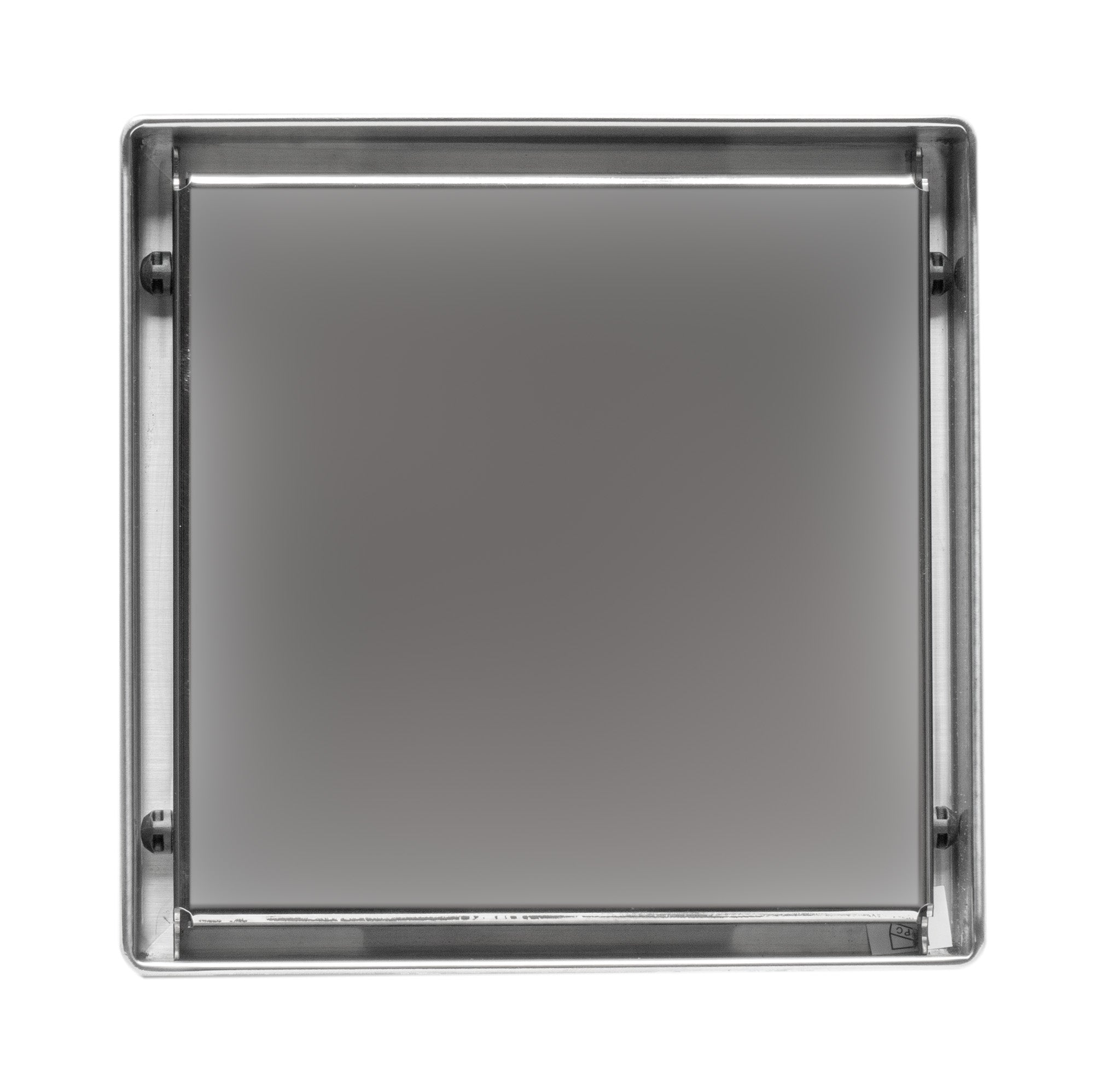 ALFI Brand - 5" x 5" Modern Square Polished Stainless Steel Shower Drain with Solid Cover | ABSD55B-PSS ALFI Brand - 5" x 5" Modern Square Polished Stainless Steel Shower Drain with Solid Cover | ABSD55B-PSS