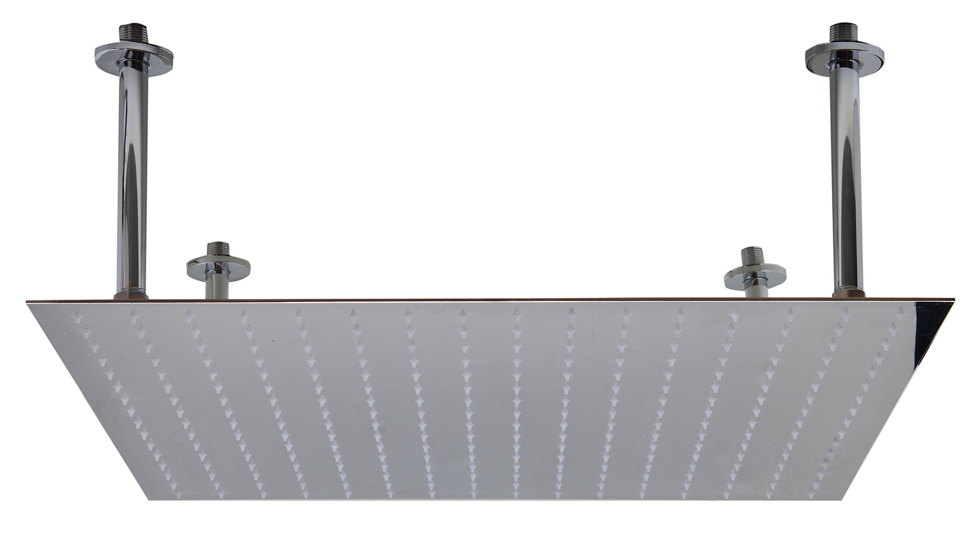 ALFI Brand - 24" Square Polished Solid Stainless Steel Ultra Thin Rain Shower Head | RAIN24S-PSS ALFI Brand - 24" Square Polished Solid Stainless Steel Ultra Thin Rain Shower Head | RAIN24S-PSS
