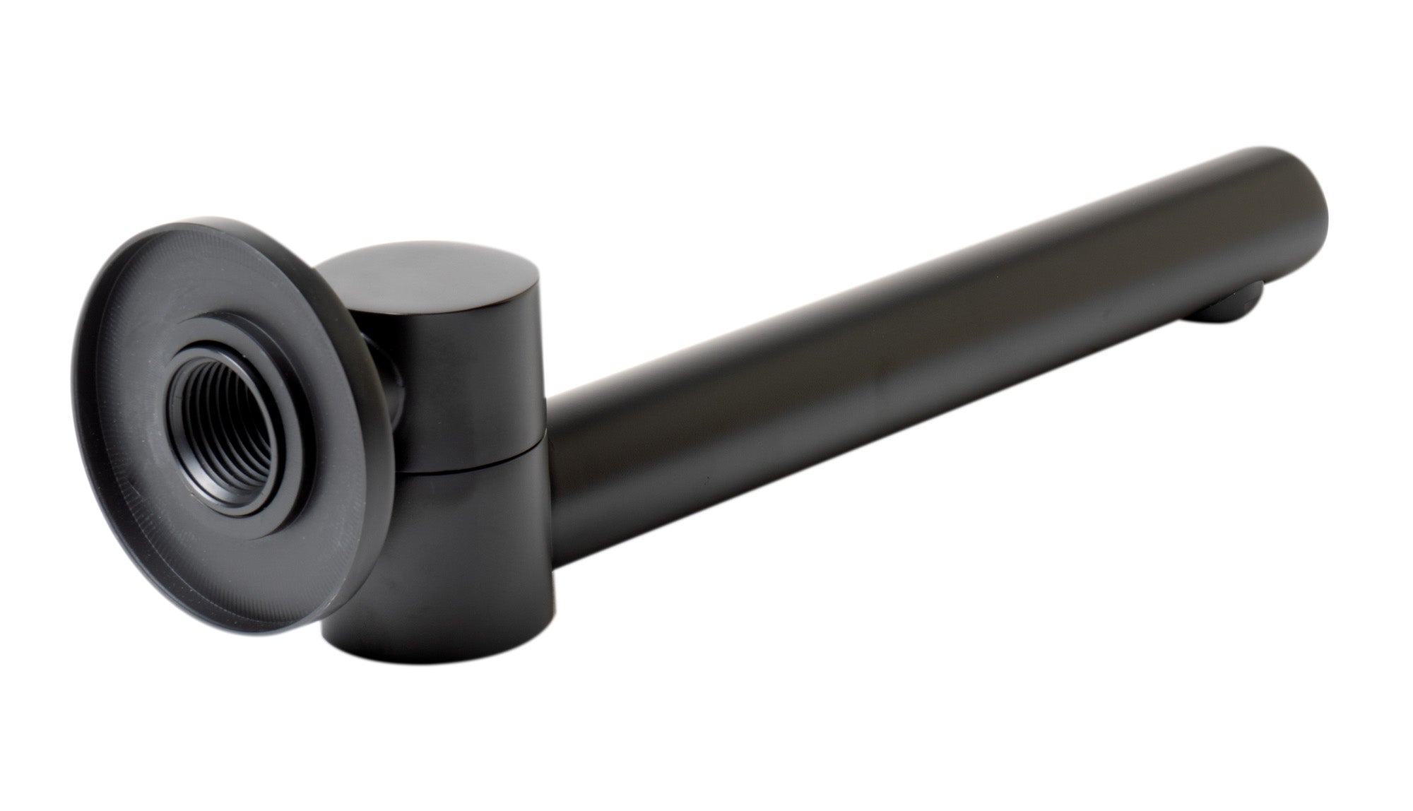 ALFI Brand - Black Matte Round Foldable Tub Spout | AB6601-BM ALFI Brand - Black Matte Round Foldable Tub Spout | AB6601-BM