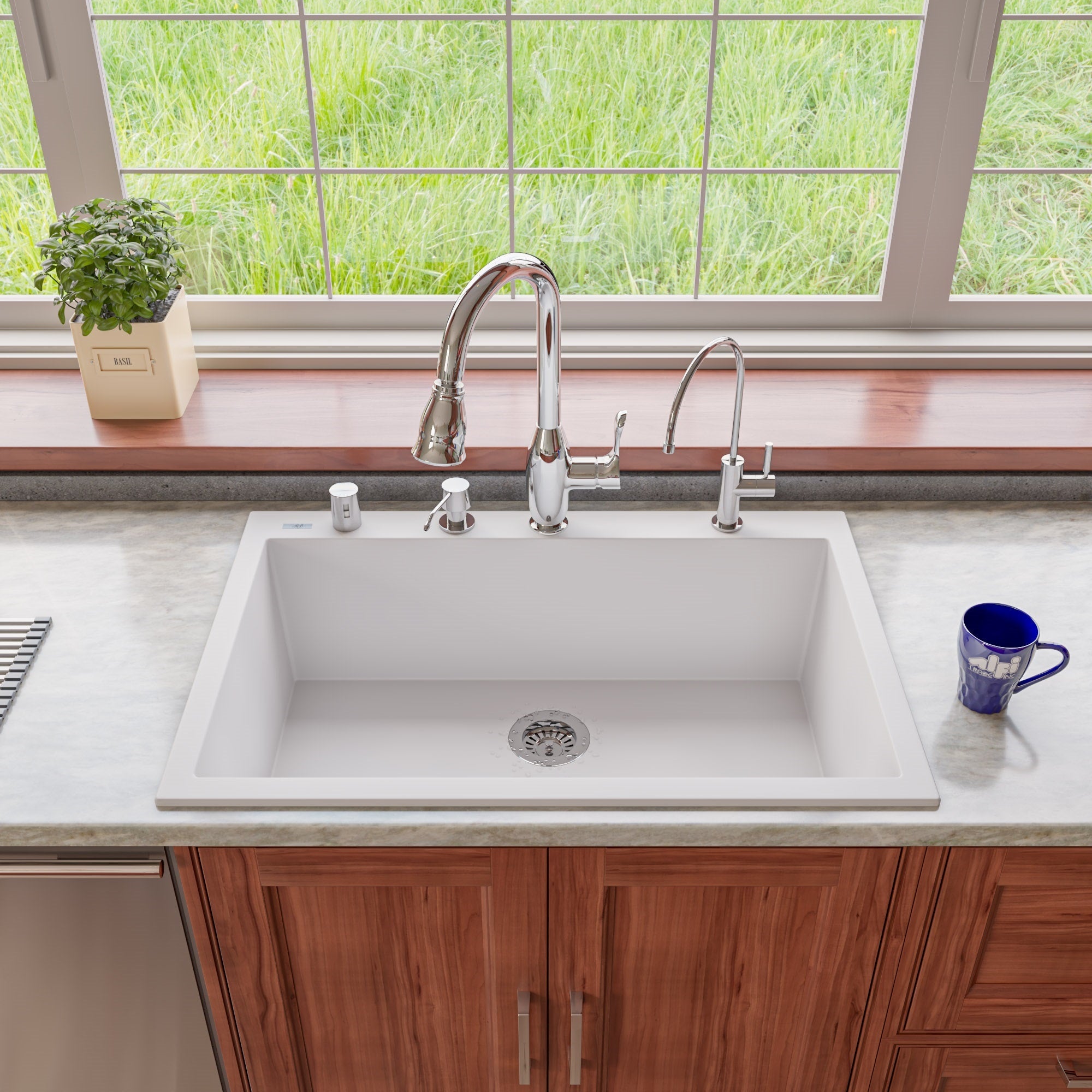 ALFI Brand - Solid Polished Stainless Steel Modern Soap Dispenser | AB5004-PSS ALFI Brand - Solid Polished Stainless Steel Modern Soap Dispenser | AB5004-PSS
