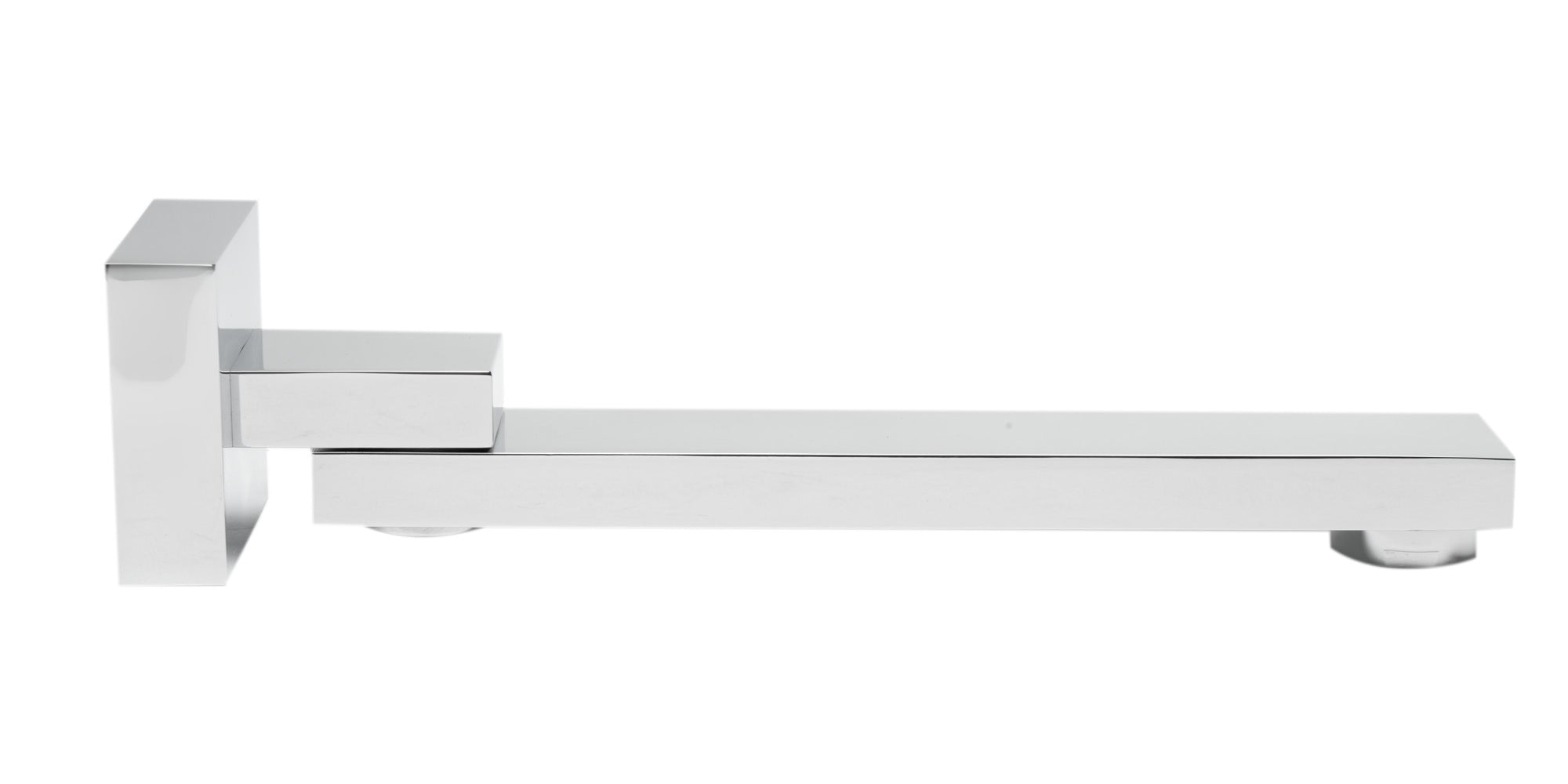 ALFI Brand - Polished Chrome Square Foldable Tub Spout | AB7701-PC ALFI Brand - Polished Chrome Square Foldable Tub Spout | AB7701-PC