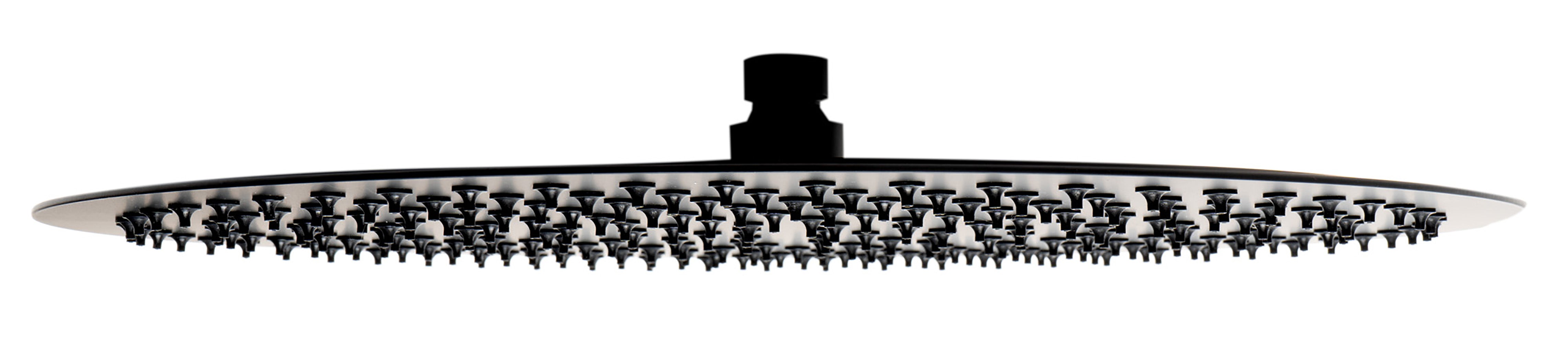 ALFI Brand - Matte Black Stainless Steel 16" Round Ultra-Thin Rain Shower Head | RAIN16R-BM ALFI Brand - Matte Black Stainless Steel 16" Round Ultra-Thin Rain Shower Head | RAIN16R-BM