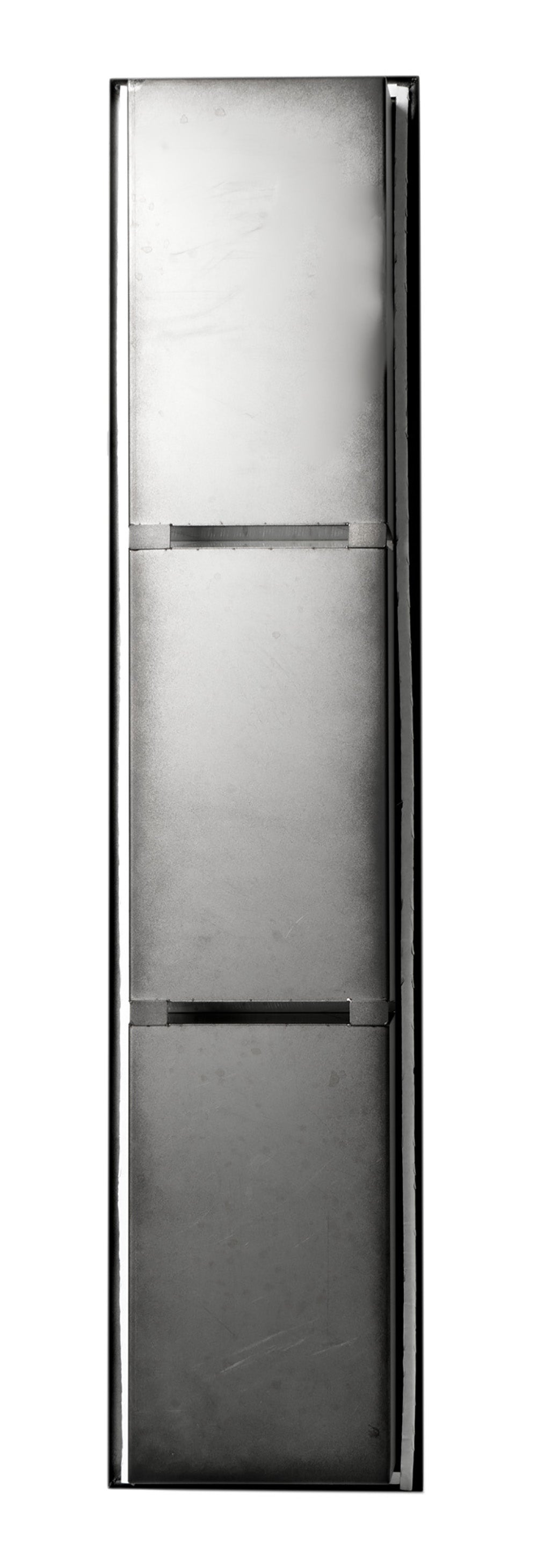 ALFI Brand - 8" x 36" Black Matte Stainless Steel Vertical Triple Shelf Bath Shower Niche | ABNC0836-BLA ALFI Brand - 8" x 36" Black Matte Stainless Steel Vertical Triple Shelf Bath Shower Niche | ABNC0836-BLA