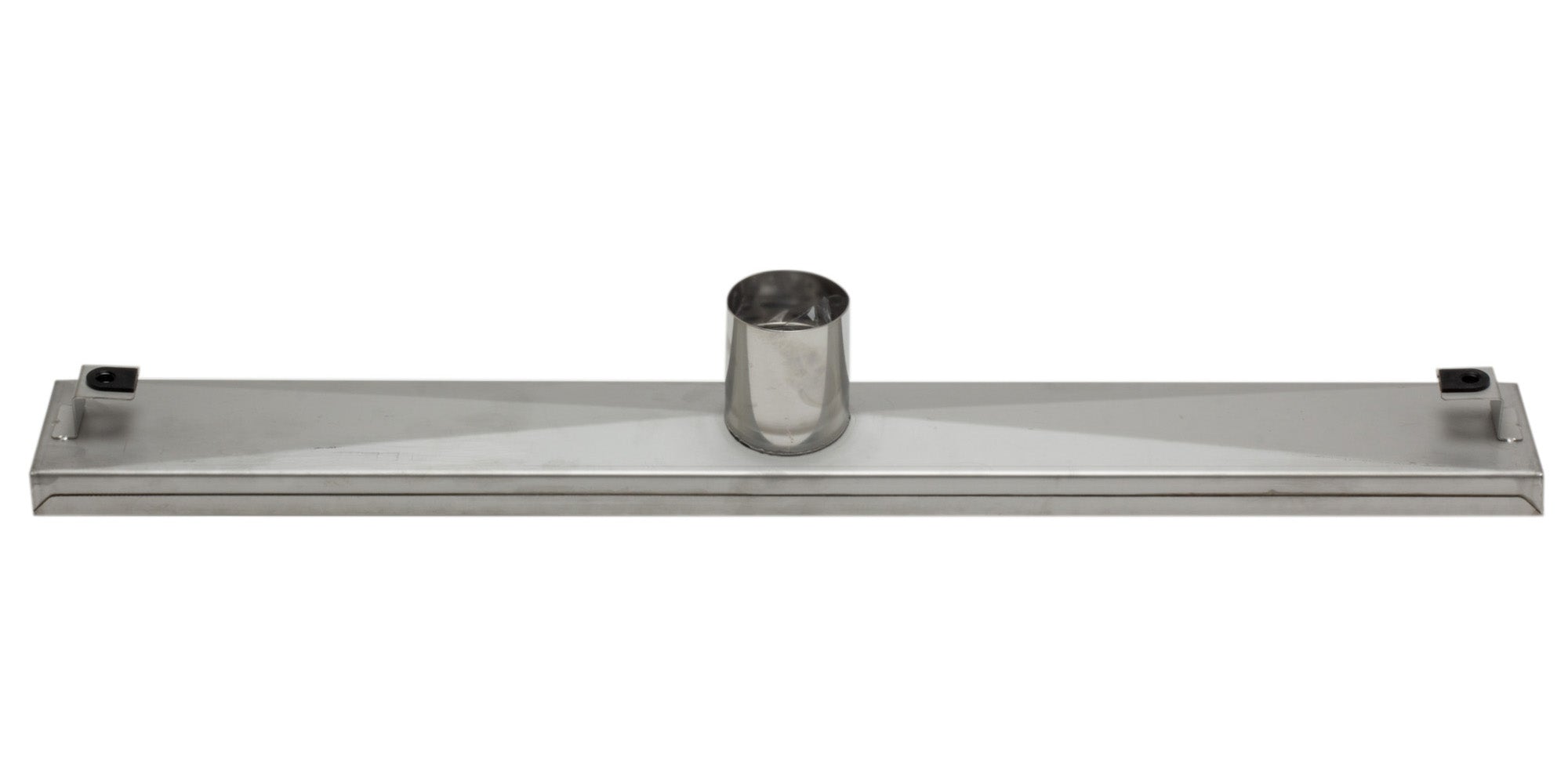 ALFI Brand - 24" Modern Stainless Steel Linear Shower Drain with Groove Lines | ABLD24D ALFI Brand - 24" Modern Stainless Steel Linear Shower Drain with Groove Lines | ABLD24D