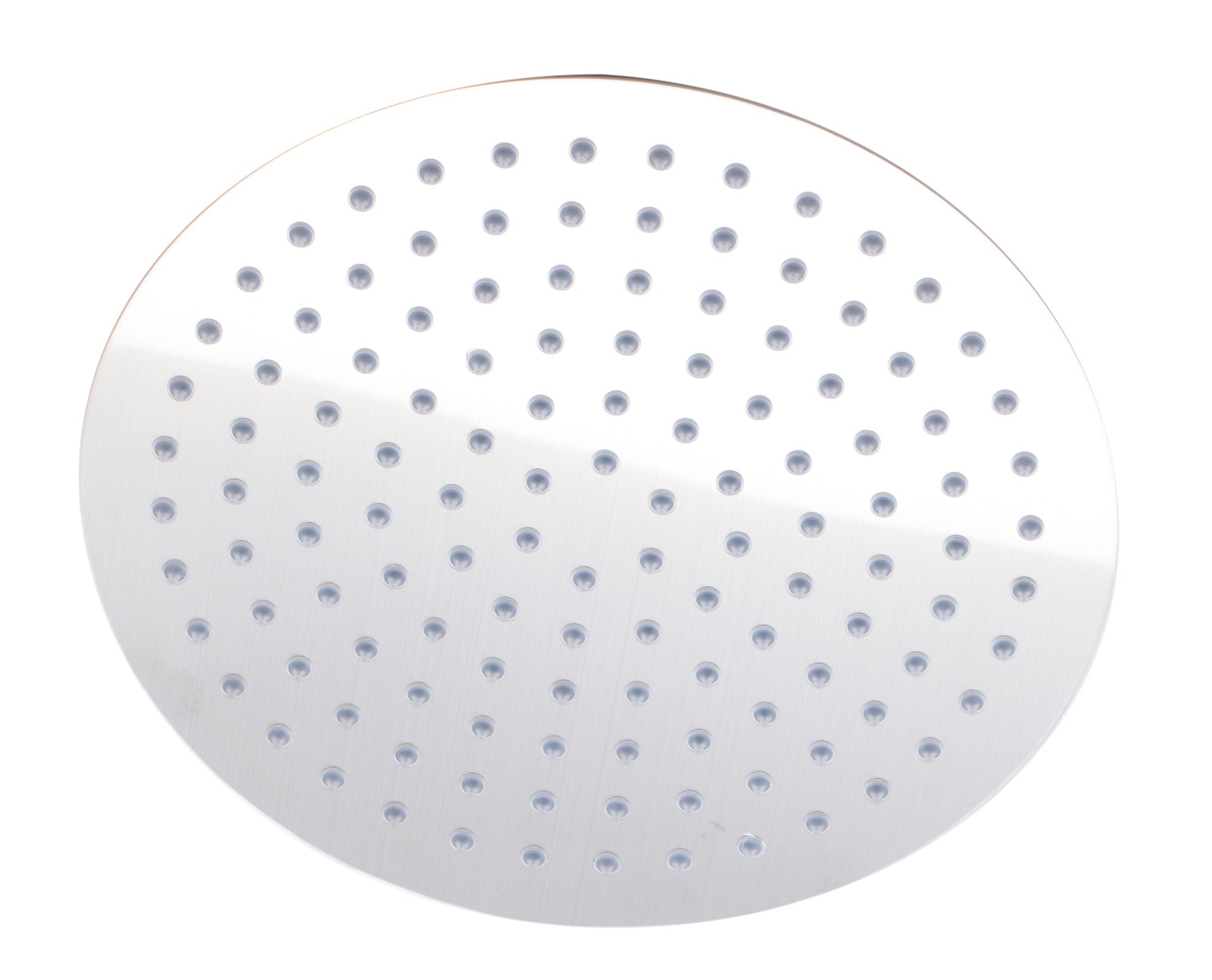 ALFI Brand - Solid Brushed Stainless Steel 12" Round Ultra Thin Rain Shower Head | RAIN12R-BSS ALFI Brand - Solid Brushed Stainless Steel 12" Round Ultra Thin Rain Shower Head | RAIN12R-BSS