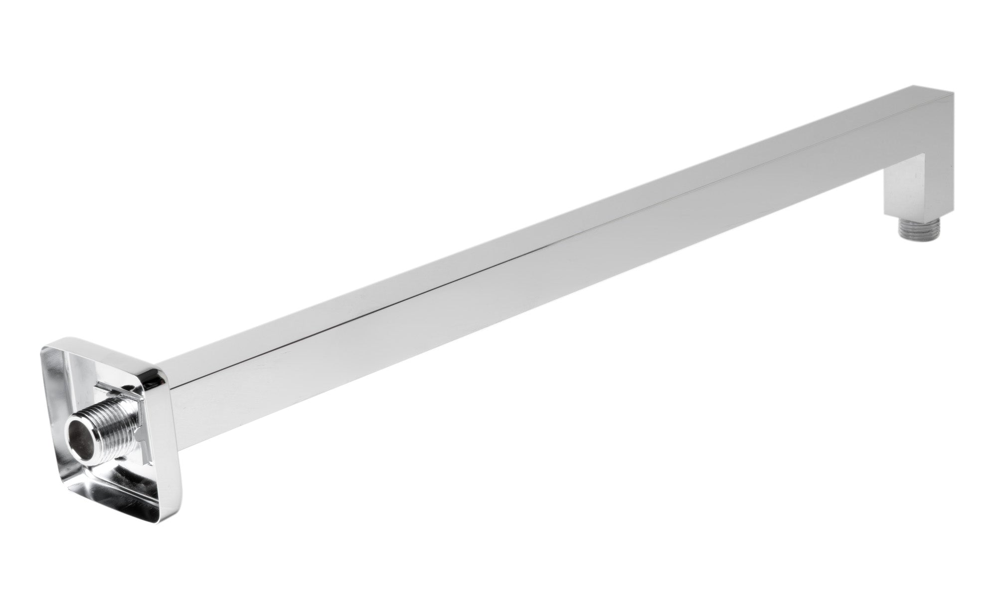 ALFI Brand - Polished Chrome 20" Square Wall Shower Arm | ABSA20S-PC ALFI Brand - Polished Chrome 20" Square Wall Shower Arm | ABSA20S-PC