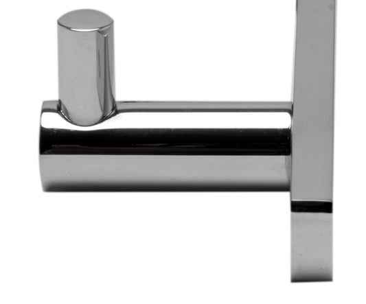 ALFI Brand - Polished Chrome Wall Mounted 4 Prong Robe / Towel Hook Bathroom Accessory | AB9528-PC