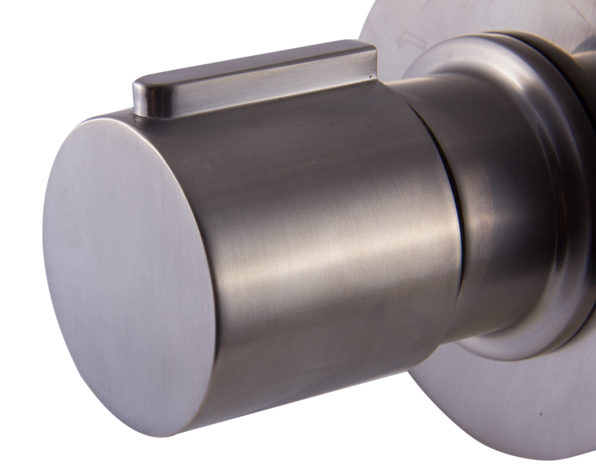 ALFI Brand - Brushed Nickel Modern Round 3 Way Shower Diverter | AB9101-BN ALFI Brand - Brushed Nickel Modern Round 3 Way Shower Diverter | AB9101-BN
