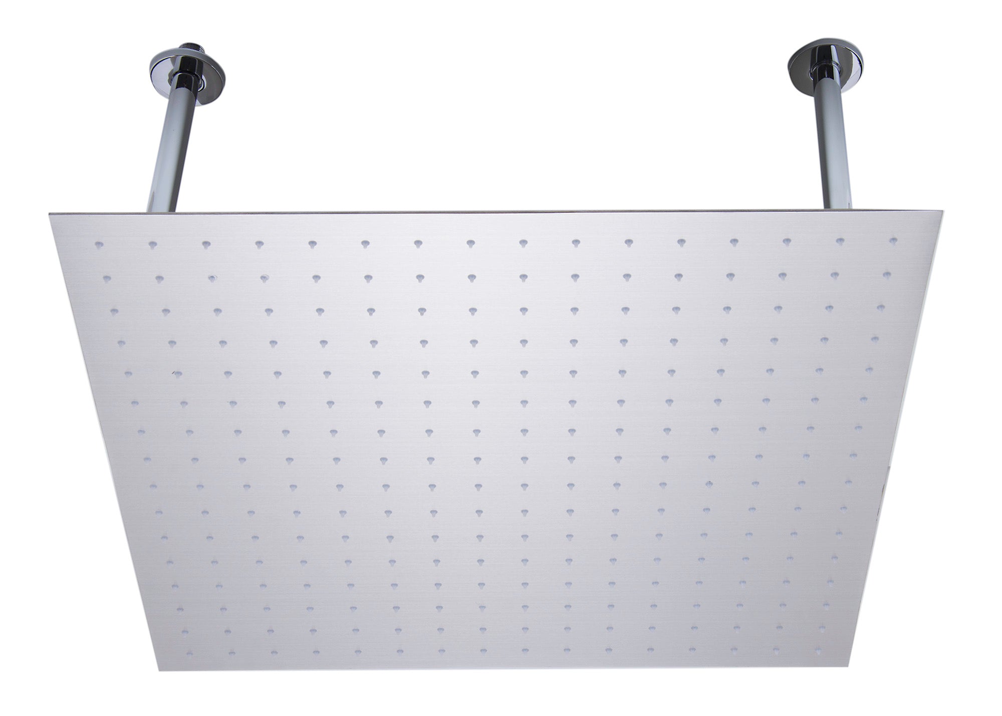 ALFI Brand - 24" Square Brushed Solid Stainless Steel Ultra Thin Rain Shower Head | RAIN24S-BSS ALFI Brand - 24" Square Brushed Solid Stainless Steel Ultra Thin Rain Shower Head | RAIN24S-BSS