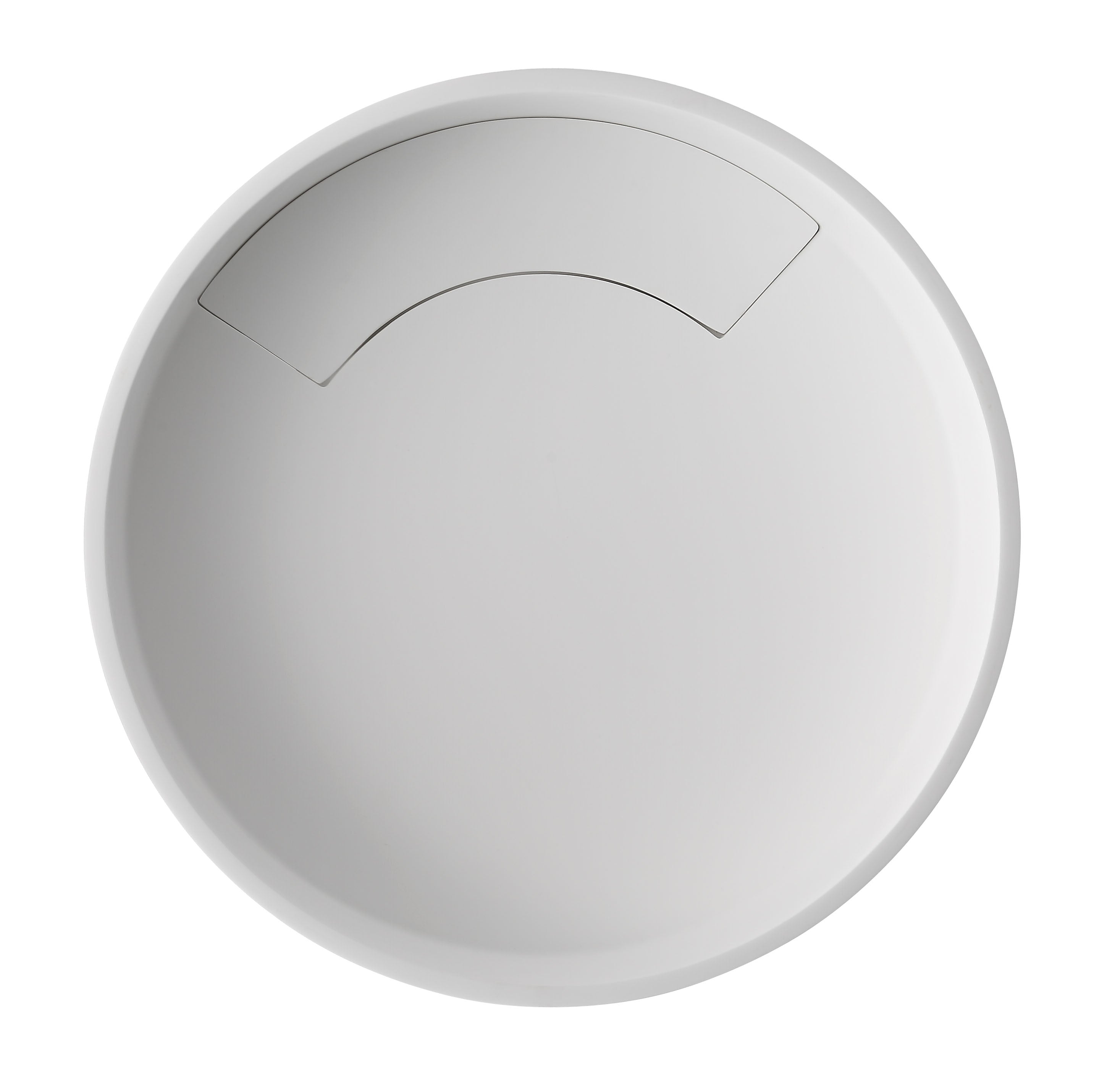 ALFI Brand - 15" Round White Matte Solid Surface Resin Sink | ABRS15R ALFI Brand - 15" Round White Matte Solid Surface Resin Sink | ABRS15R