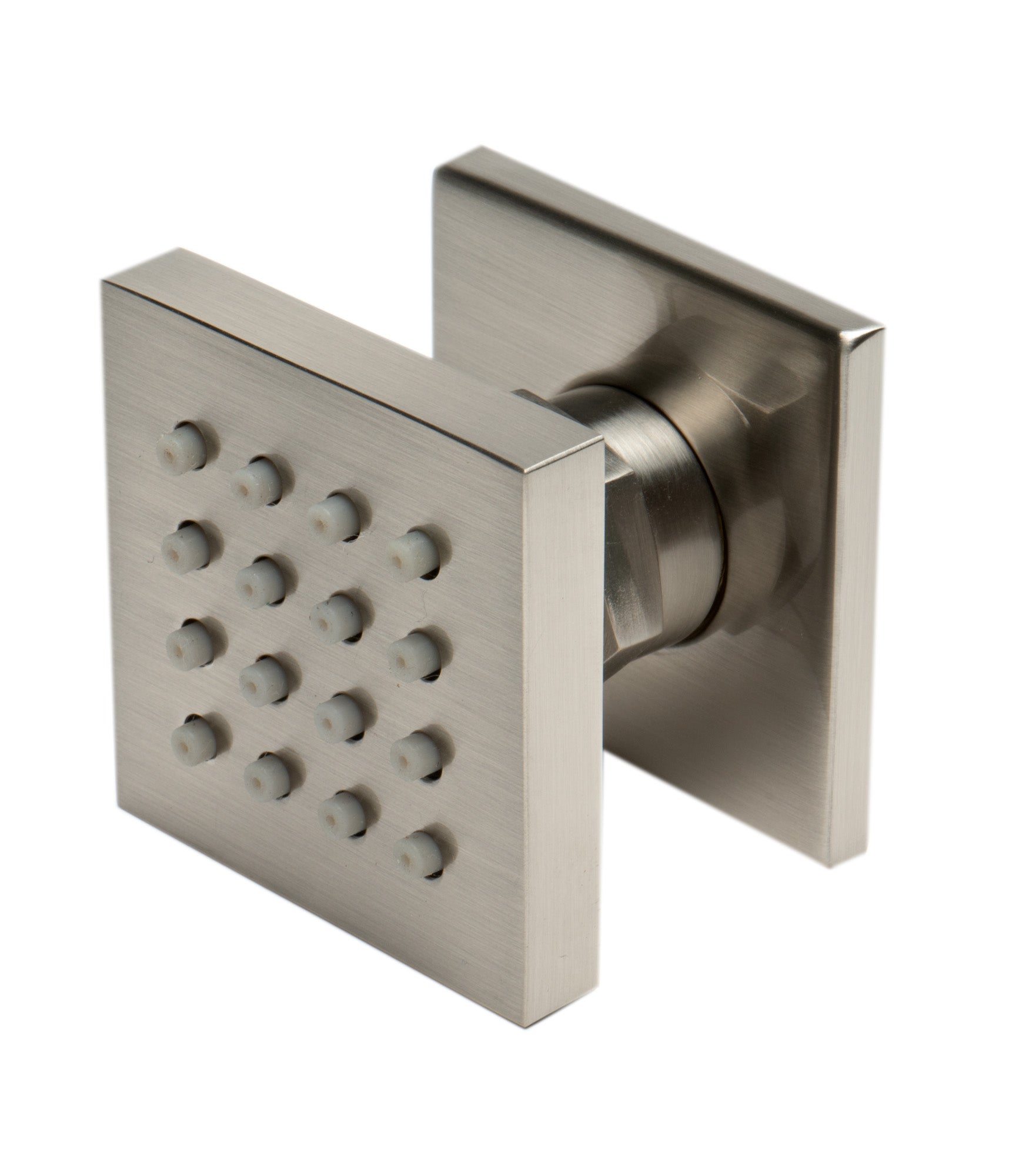 ALFI Brand - Brushed Nickel 2" Square Adjustable Shower Body Spray | AB3820-BN ALFI Brand - Brushed Nickel 2" Square Adjustable Shower Body Spray | AB3820-BN