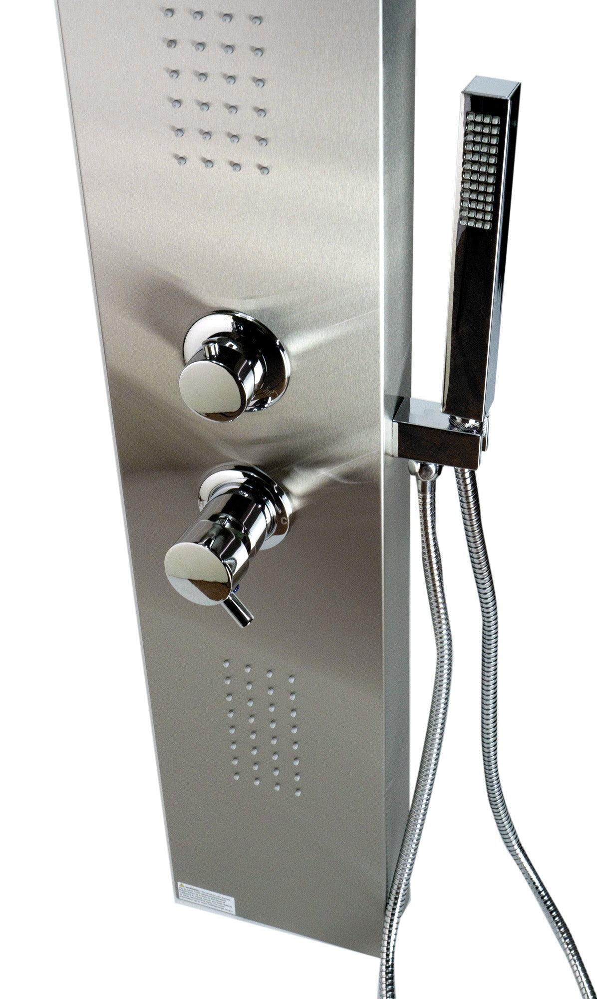 ALFI Brand - Modern Stainless Steel Shower Panel with 2 Body Sprays | ABSP20 ALFI Brand - Modern Stainless Steel Shower Panel with 2 Body Sprays | ABSP20