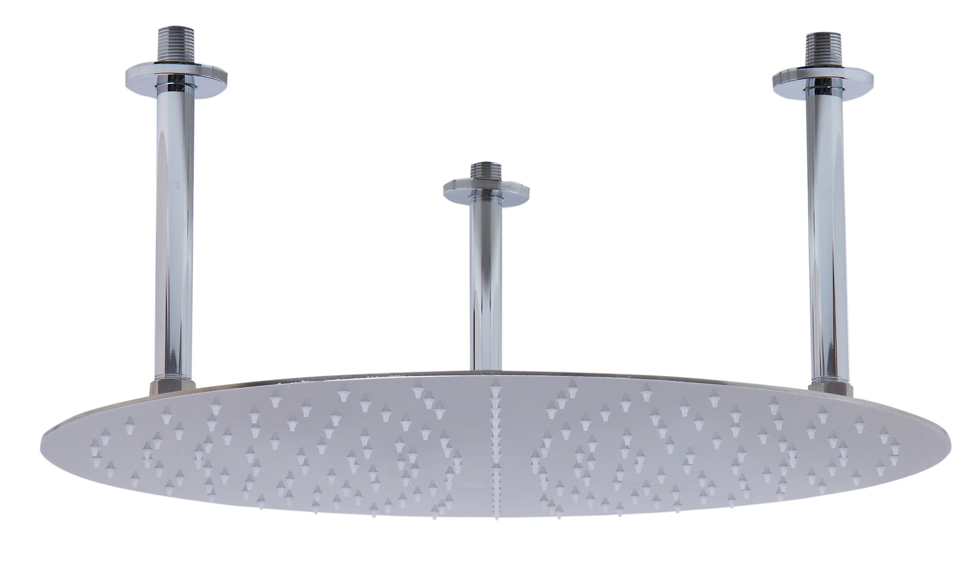 ALFI Brand - 20" Round Brushed Solid Stainless Steel Ultra Thin Rain Shower Head | RAIN20R-BSS ALFI Brand - 20" Round Brushed Solid Stainless Steel Ultra Thin Rain Shower Head | RAIN20R-BSS