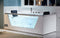 EAGO - 6 ft Clear Rectangular Acrylic Whirlpool Bathtub for Two | AM196ETL