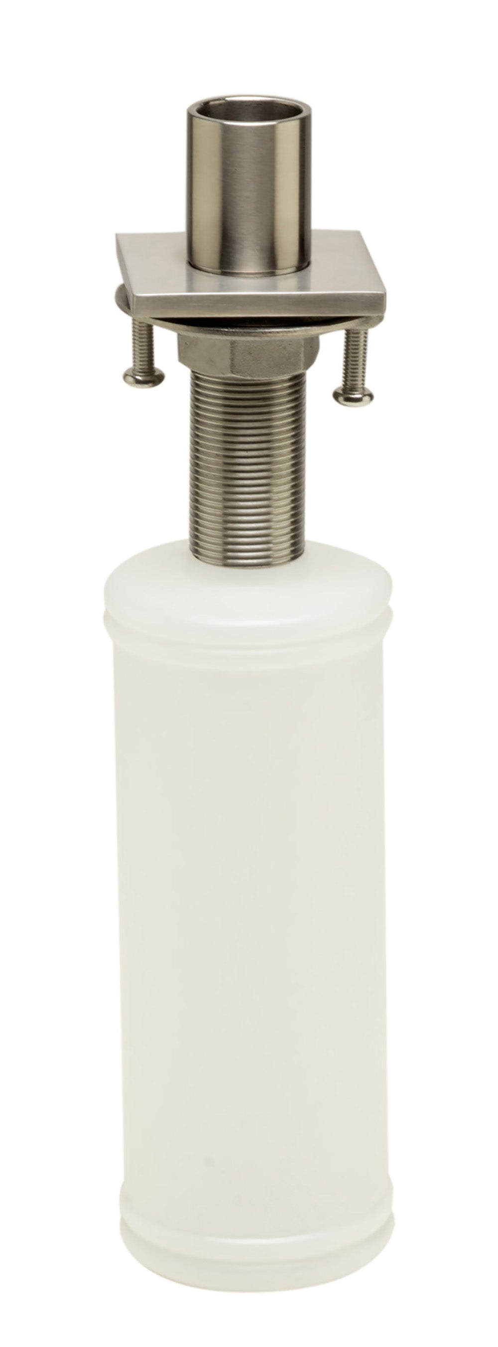 ALFI Brand - Modern Square Brushed Stainless Steel Soap Dispenser | AB5007-BSS ALFI Brand - Modern Square Brushed Stainless Steel Soap Dispenser | AB5007-BSS