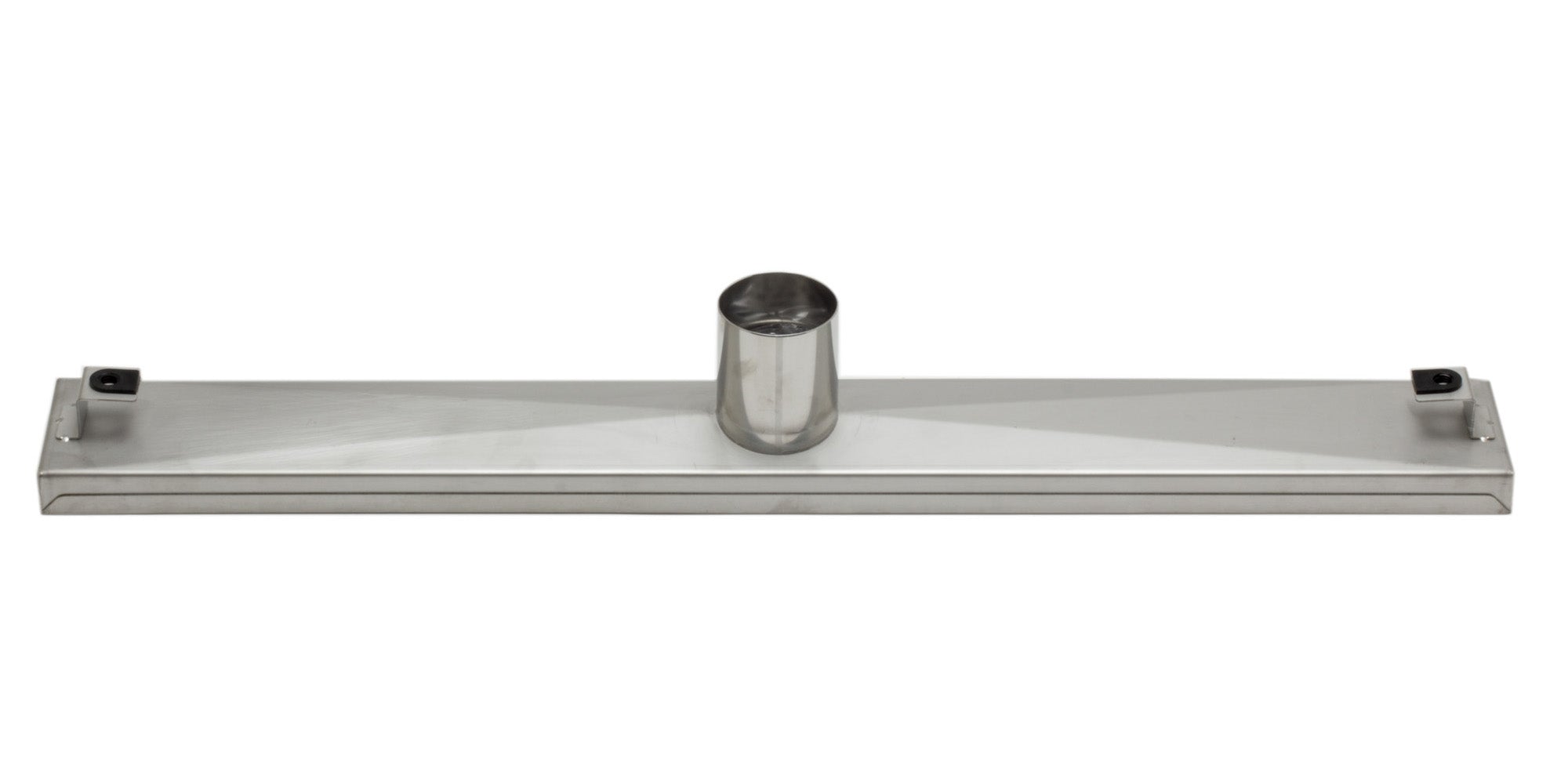 ALFI Brand - 24" Modern Brushed Stainless Steel Linear Shower Drain with Solid Cover | ABLD24B-BSS ALFI Brand - 24" Modern Brushed Stainless Steel Linear Shower Drain with Solid Cover | ABLD24B-BSS