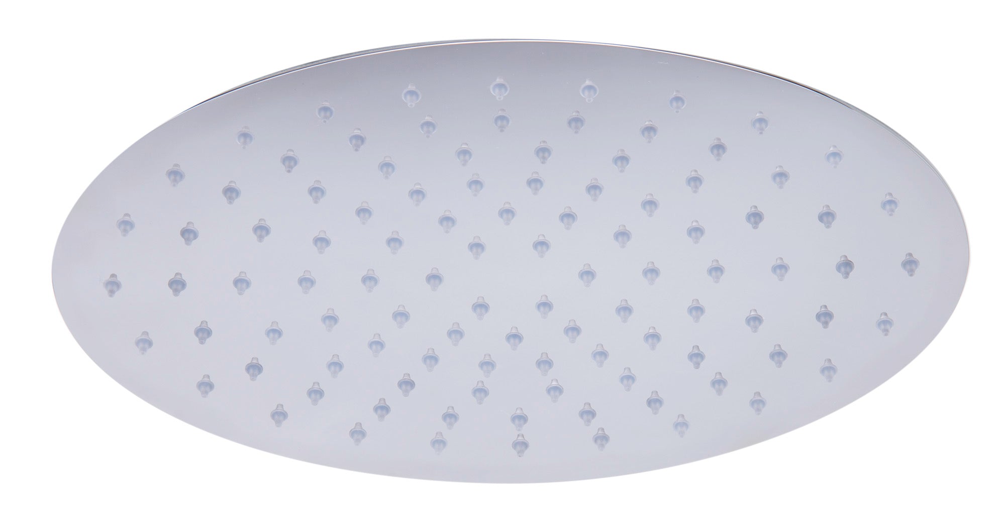 ALFI Brand - 12" Oval Polished Solid Stainless Steel Ultra Thin Rain Shower Head | RAIN128-PSS ALFI Brand - 12" Oval Polished Solid Stainless Steel Ultra Thin Rain Shower Head | RAIN128-PSS