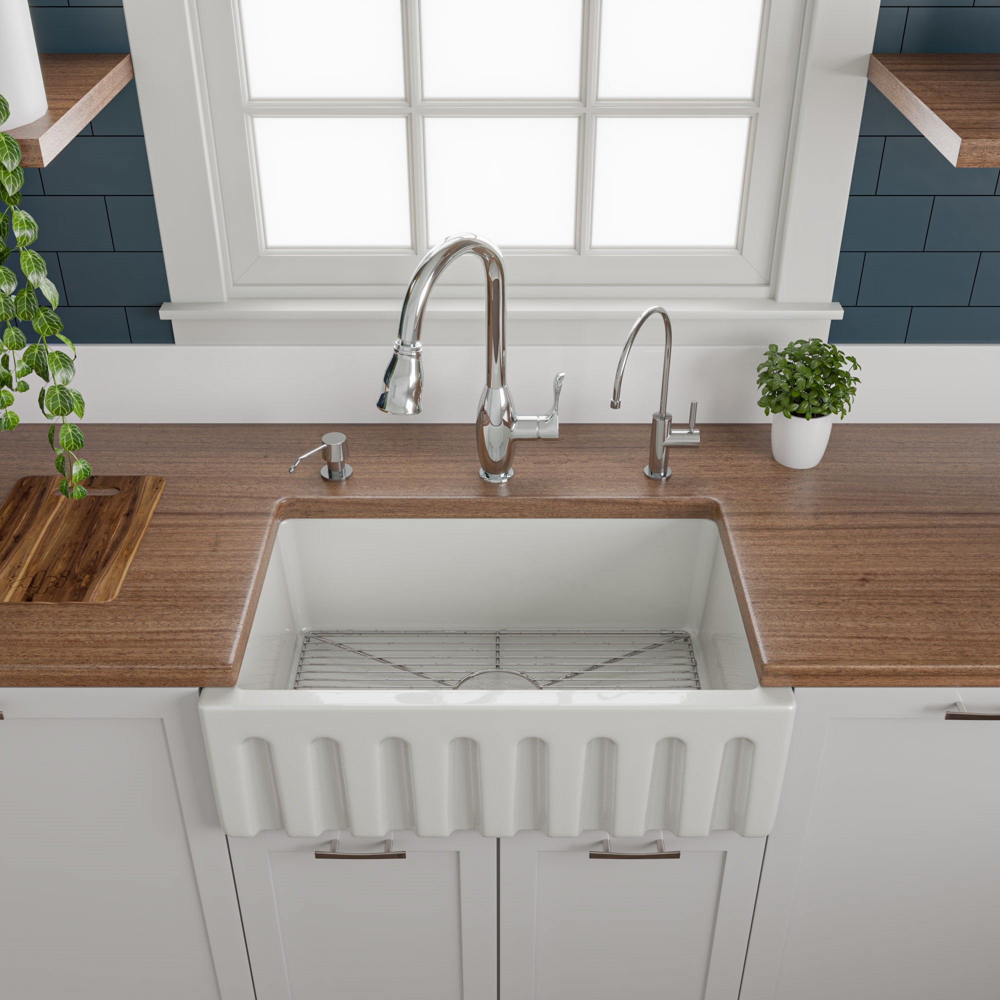 ALFI Brand - Stainless steel kitchen sink grid for AB3018SB, AB3018ARCH, AB3018UM | ABGR3018 ALFI Brand - Stainless steel kitchen sink grid for AB3018SB, AB3018ARCH, AB3018UM | ABGR3018