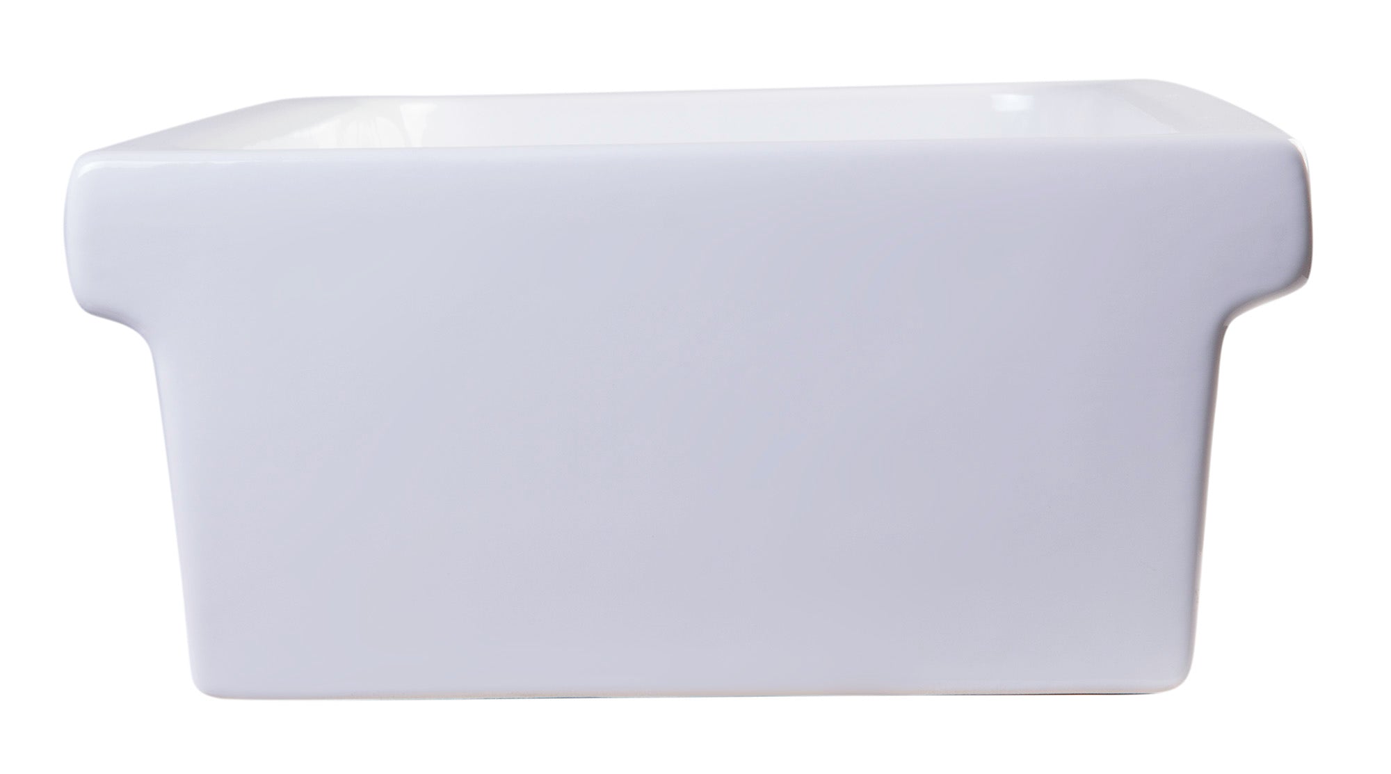 ALFI Brand - 36" White Above Mount Fireclay Bath Trough Sink | AB36TR ALFI Brand - 36" White Above Mount Fireclay Bath Trough Sink | AB36TR