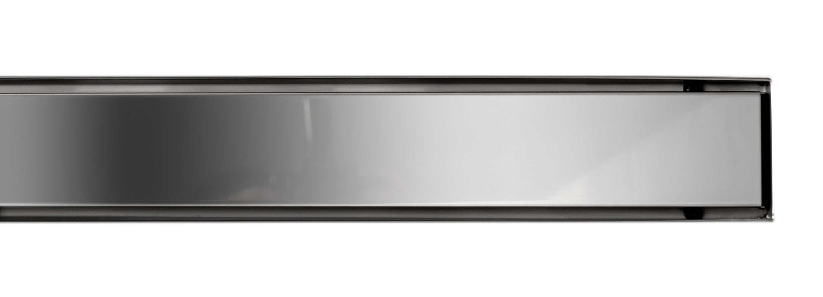 ALFI Brand - 59" Polished Stainless Steel Linear Shower Drain with Solid Cover | ABLD59B-PSS ALFI Brand - 59" Polished Stainless Steel Linear Shower Drain with Solid Cover | ABLD59B-PSS