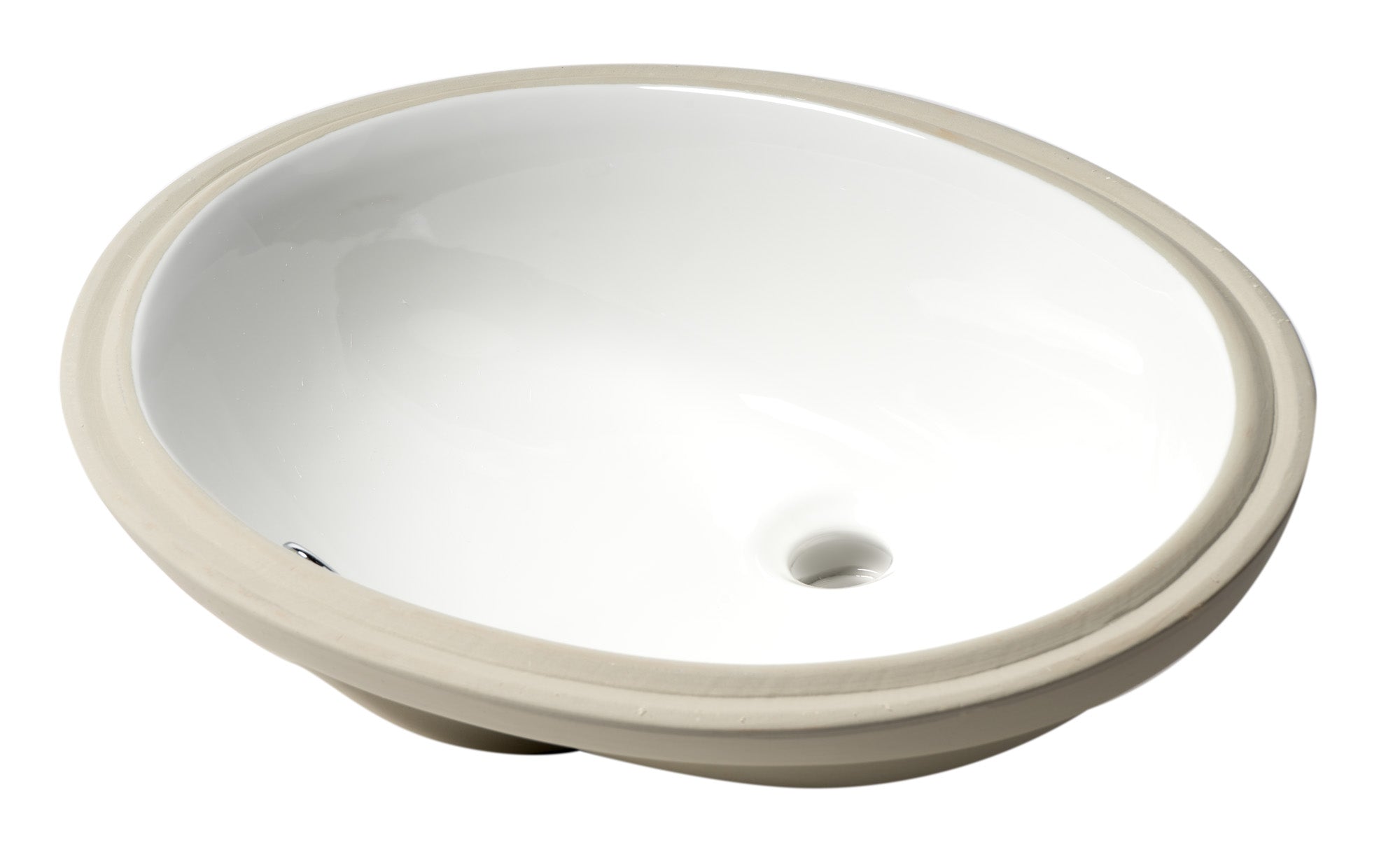 ALFI Brand - White 23" Oval Undermount Ceramic Sink | ABC602 ALFI Brand - White 23" Oval Undermount Ceramic Sink | ABC602