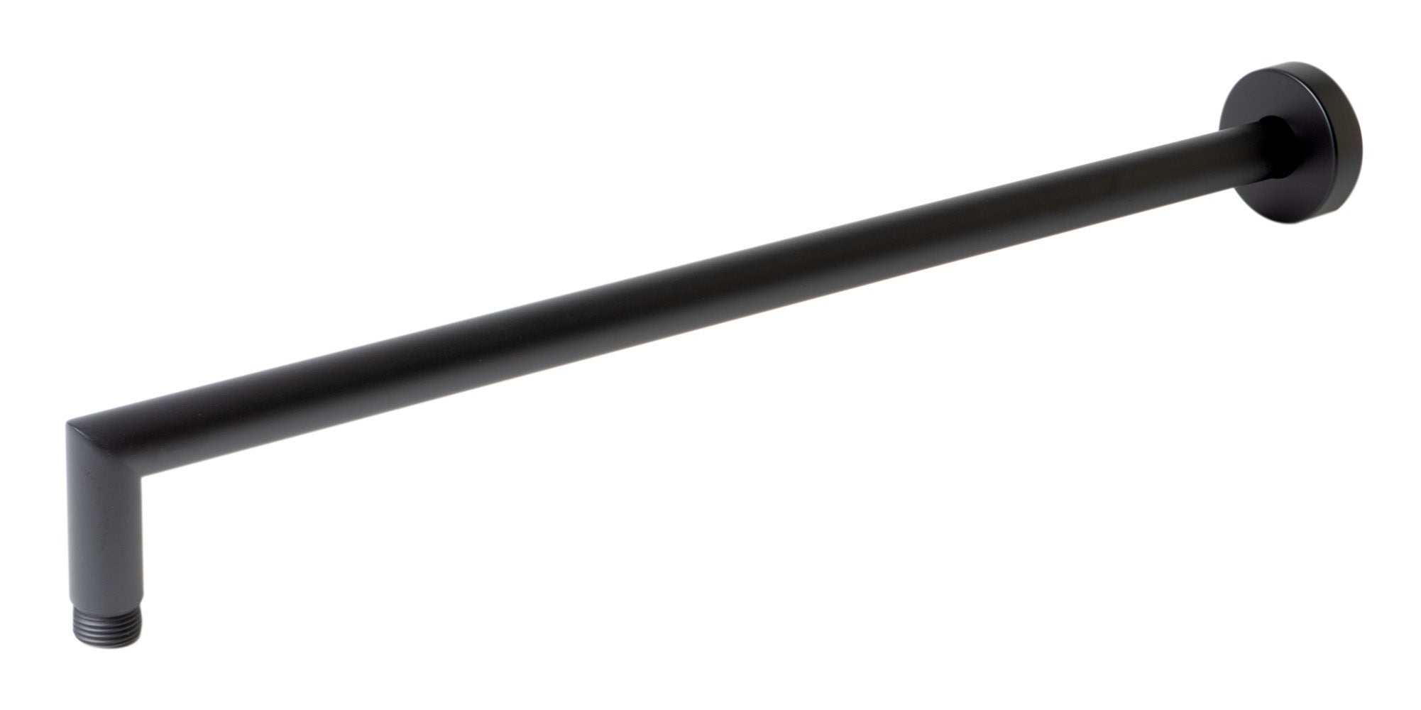 ALFI Brand - Black Matte 20" Round Wall Shower Arm | ABSA20R-BM ALFI Brand - Black Matte 20" Round Wall Shower Arm | ABSA20R-BM