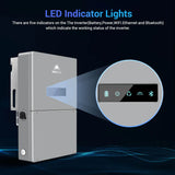 SunGold Power - High Voltage 11.4KW Hybrid Split Phase Inverter with APS Transmitter - SG11.4KHB-HV