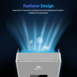 SunGold Power - High Voltage 11.4KW Hybrid Split Phase Inverter with APS Transmitter - SG11.4KHB-HV