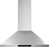 Sharp - 30 in. Wall Mount Chimney Range Hood - SHC3062FS