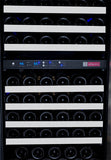 Allavino - 47" Wide FlexCount II Tru-Vino 344 Bottle Four-Zone Stainless Steel Side-by-Side Wine Refrigerator - BF 2X-VSWR172-2S20