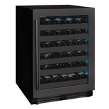 Allavino - Reserva Series 50 Bottle Single Zone Built-in Luxury Wine Refrigerator with Black Stainless Steel Door