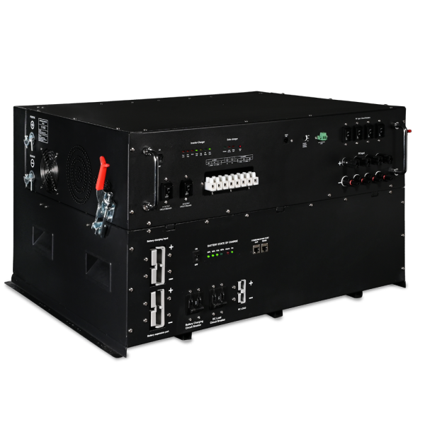 Aims Power - All in One Solar Battery Power Box – Heavy Duty Industrial Grade 5.12kWh Battery 3kW Pure Sine Inverter Charger 1400 Watt Solar Input