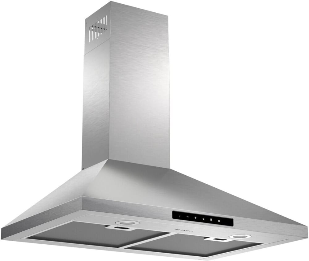 Sharp - 30 in. Wall Mount Chimney Range Hood - SHC3062FS