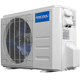 MRCOOL - Advantage Series A-18-HP-230C, 18,000 BTU Ductless Mini-Split Inverter Wall Mount Heat Pump System - 208-230V
