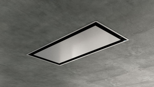 Elica - 40 Inch - Ceiling Mount Range Hood with Remote & LED Lighting (Blower Sold Separately) - ECEX40SS