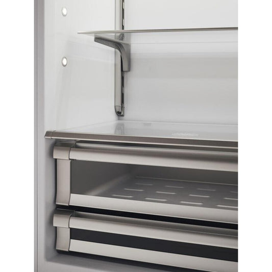 Bertazzoni - 36" Built-In Bottom Mount Refrigerator and Custom Panel