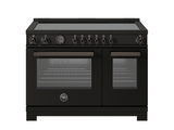 Bertazonni - 48" Induction Range with 6 Heating Zones Professional Series - PRO486IGFEPXT