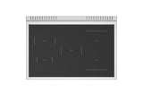 Bertazonni - 36" Induction Range with 5 Heating Zones Professional Series - Stainless Steel - PRO365INMXV