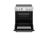 Bertazonni - 30" Electric Range with 4 Ceran Heating Zones Professional Series - Stainless Steel - PRO304CEMXV