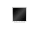 Bertazzoni - 24 inch Induction Range, 4 Heating Zones, Electric Oven - PRO244IFEMXB