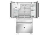 Bertazzoni - 36" Counter Depth French Door Refrigerator with Ice and Water Dispenser - Stainless Steel - REF36FDFZXNT