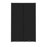 Allavino - 76.5" Tall Side-by-Side Wine Vault with Solid Black Doors - BF 2X-KWR-8185-SD