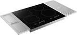 Sharp - 24 in. Induction Cooktop with Side Accessories - SCH2443GB