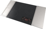 Sharp - 24 in. Drop-In Radiant Cooktop with Side Accessories - SCR2442FB