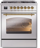 ILVE - 30" Nostalgie II Series Freestanding Dual Fuel Range - Natural Gas