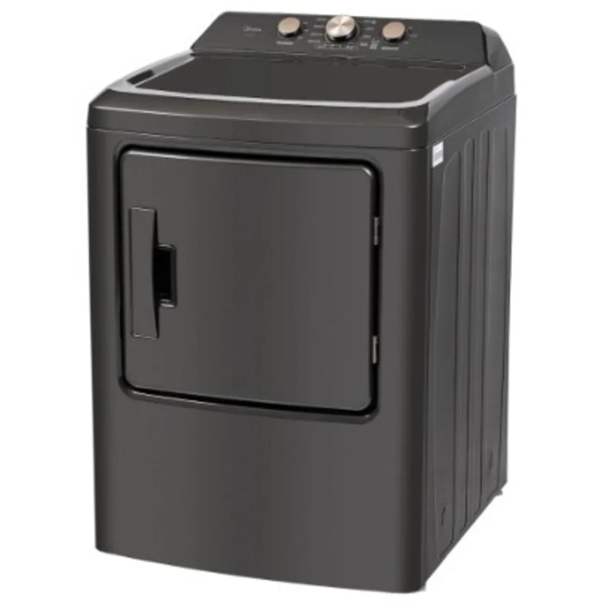 Midea - 6.7 CF Gas Dryer, Sensor Dry - MLTG41N1BMG