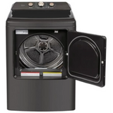 Midea - 7.0 CF Electric Dryer, Sensor Dry - MLTE41N1BMG