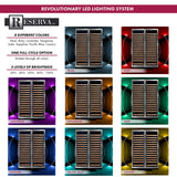 Allavino - Reserva Series 317 Bottle 71" Tall Three Zone Stainless Steel Side-by-Side Wine Refrigerator - BF 3Z-VSW15471